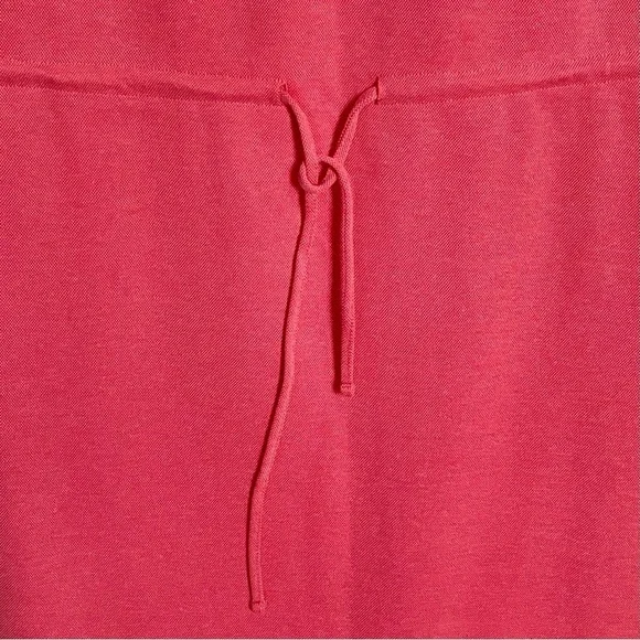 New! Ichi Kate cinched drawstring waist pique calypso pink Dress 35232 - Picture 7 of 15